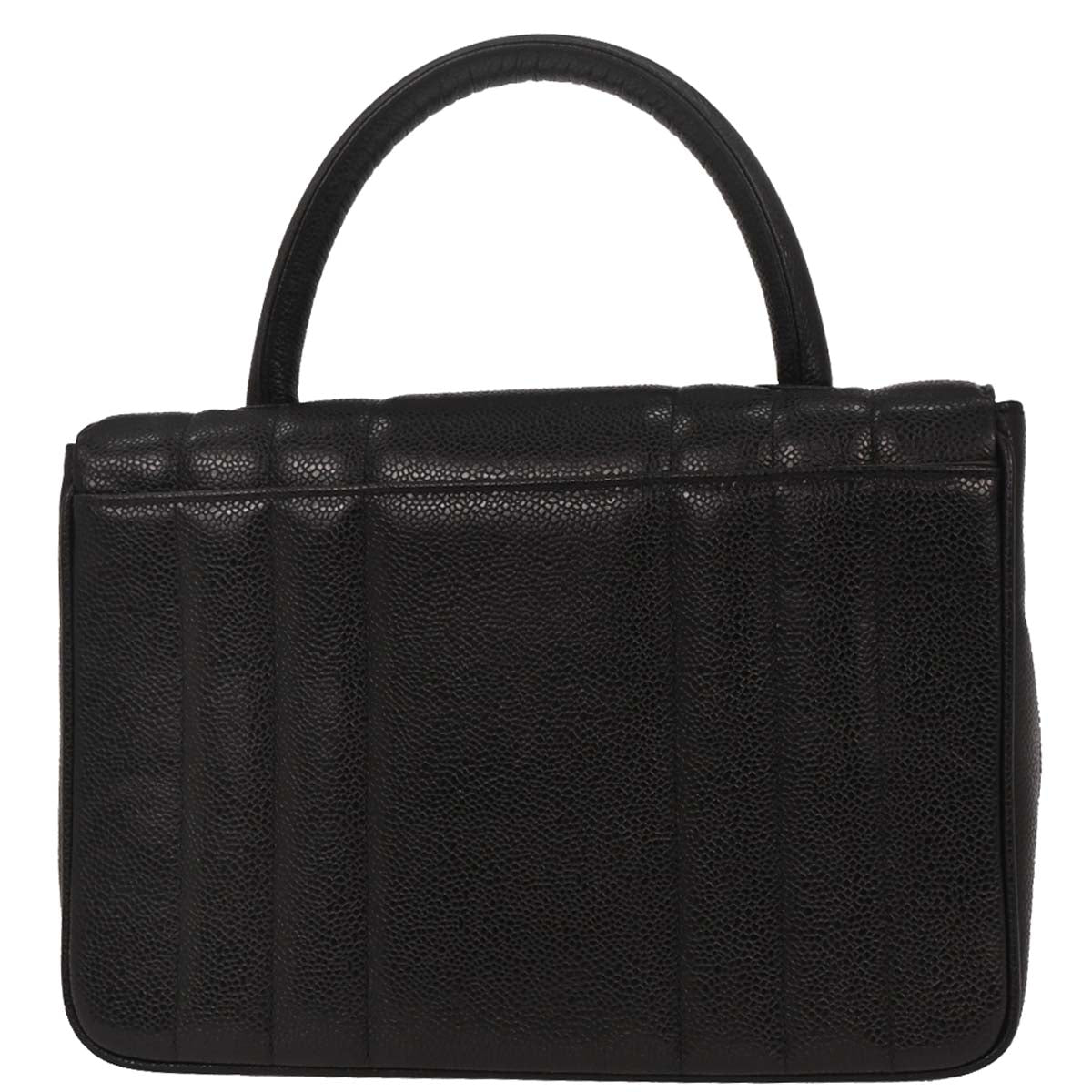 Chanel 1994-1996 Black Caviar Handbag