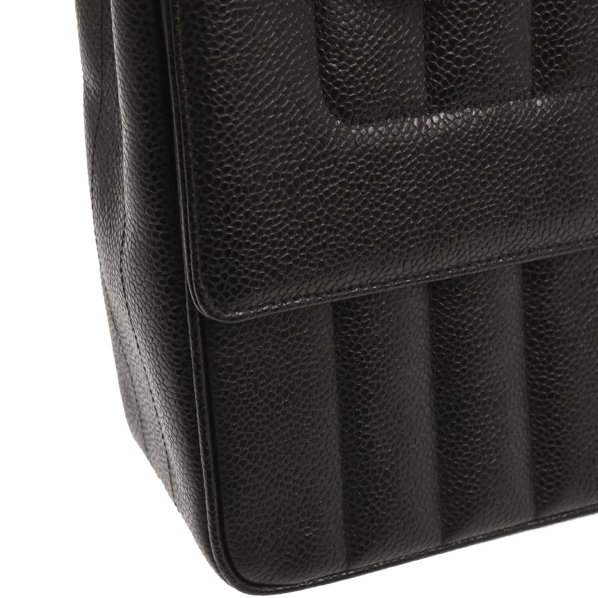 Chanel 1994-1996 Black Caviar Handbag