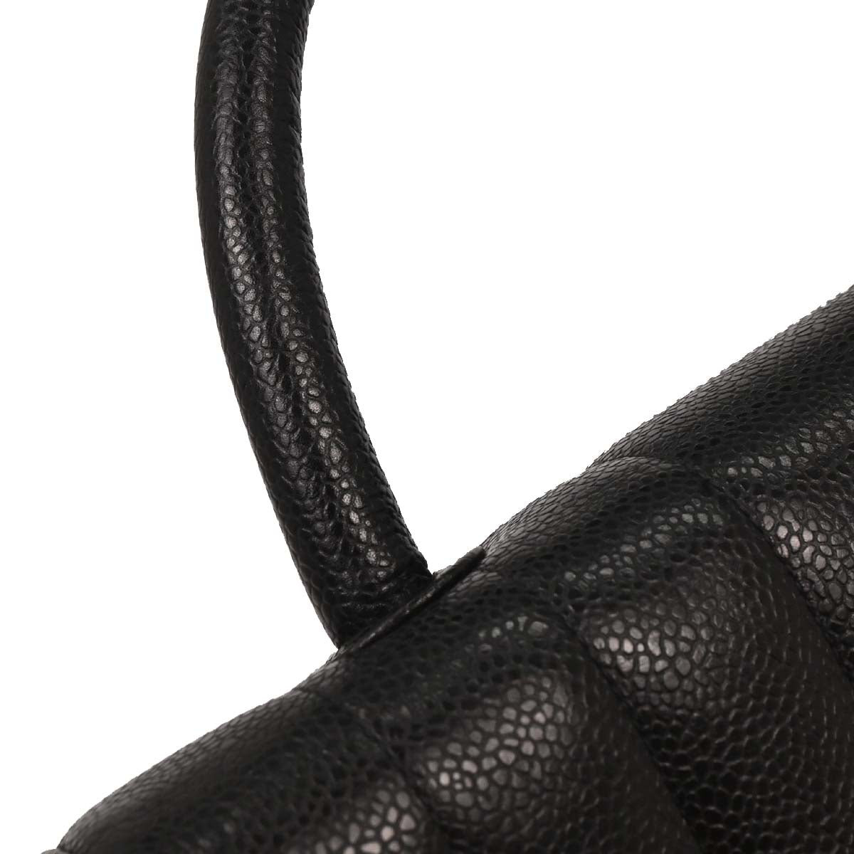 Chanel 1994-1996 Black Caviar Handbag