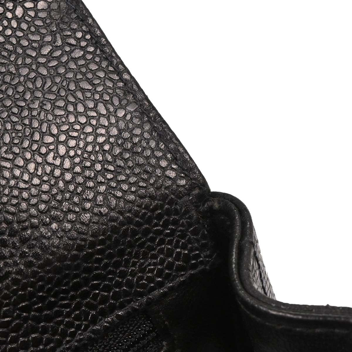 Chanel 1994-1996 Black Caviar Handbag