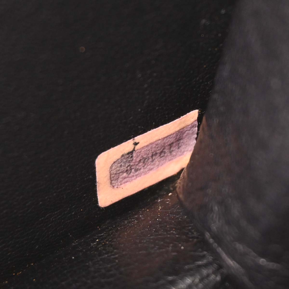 Chanel * Black Lizard Turnlock Mini Full Flap Shoulder Bag
