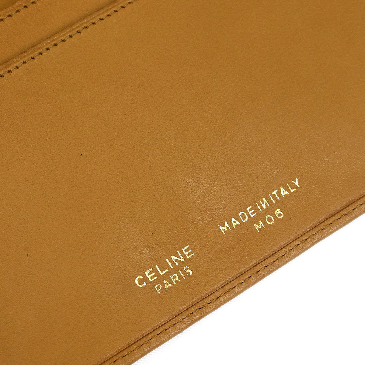 Celine Brown PVC Macadam Wallet