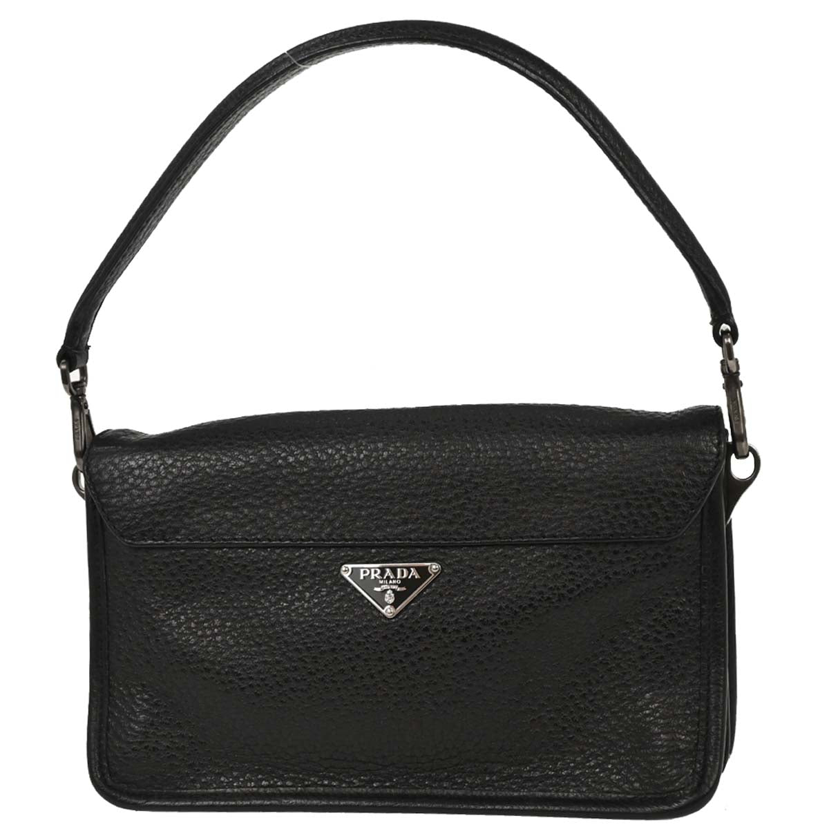 Prada Black Leather Handbag