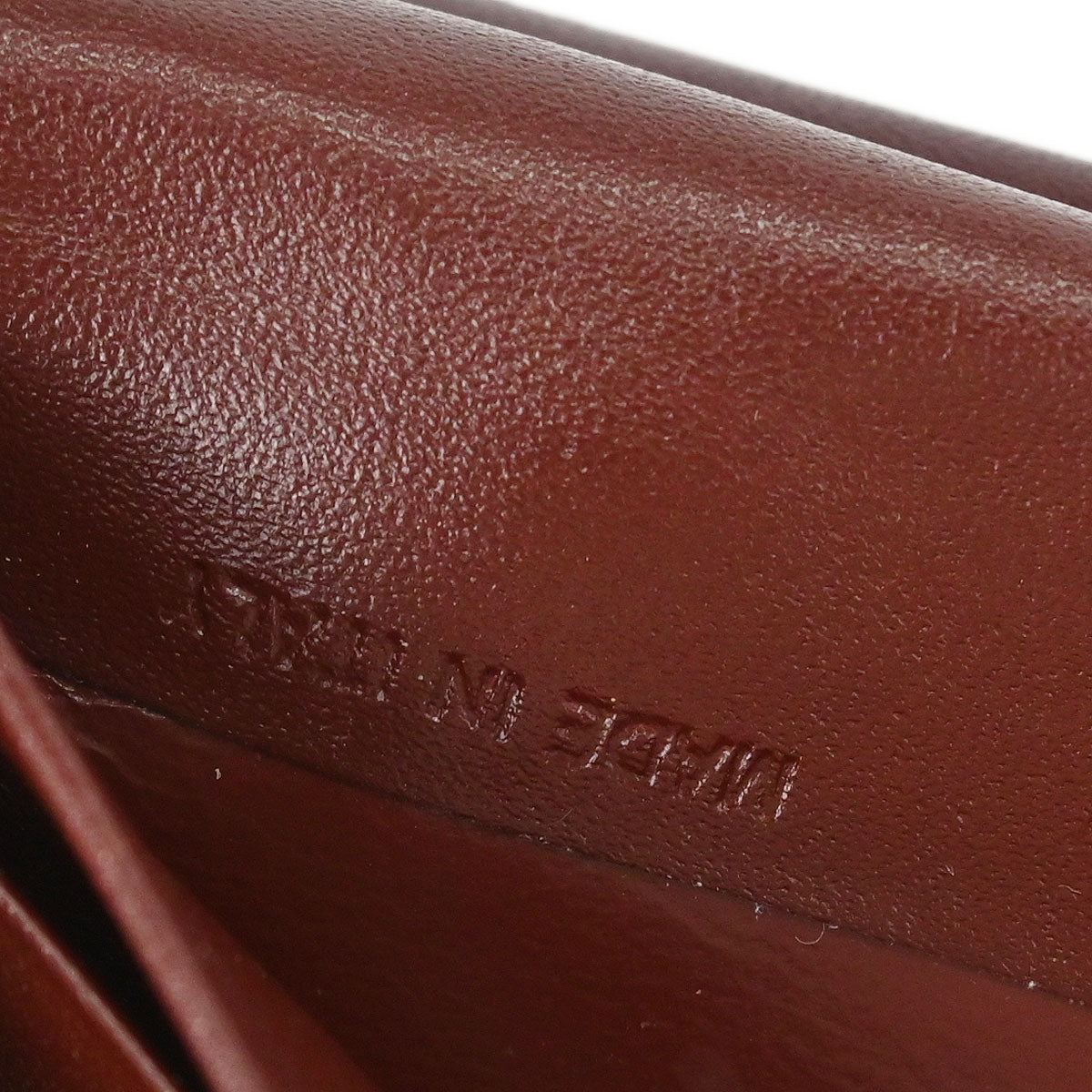 Cartier Bordeaux Trifold Long Wallet
