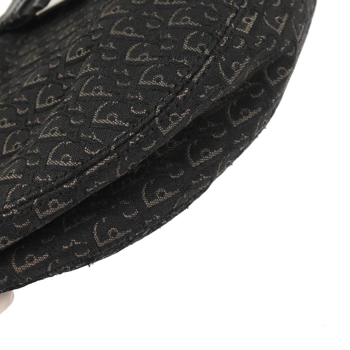 Christian Dior 2003 Black Street Chic Trotter Handbag