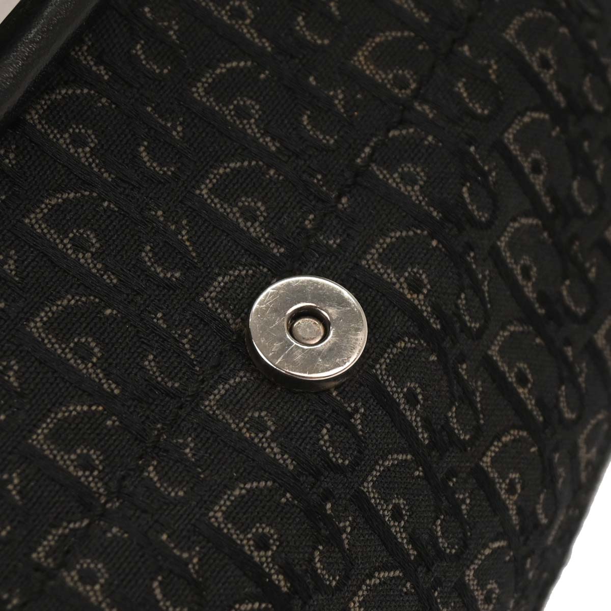 Christian Dior 2003 Black Street Chic Trotter Handbag