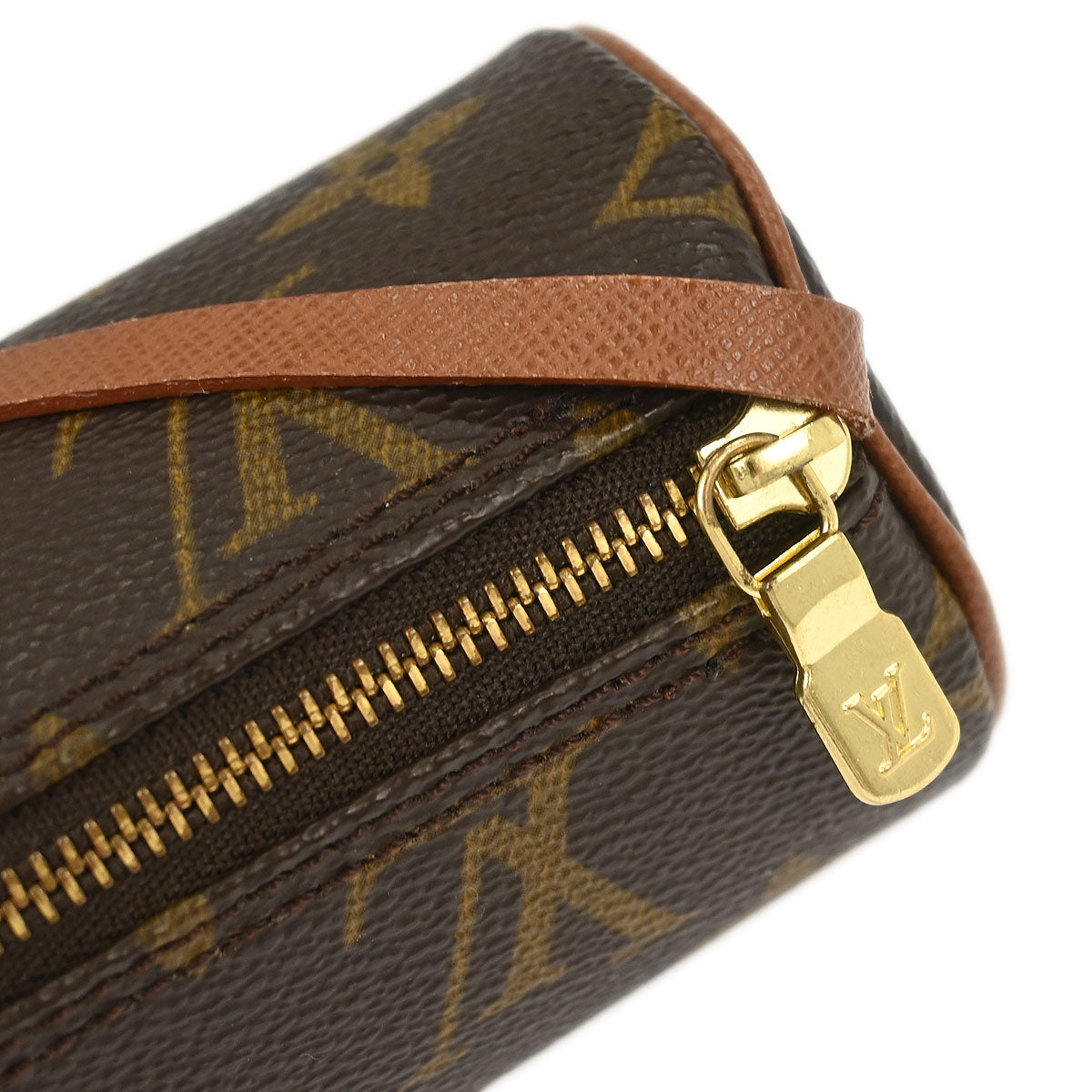 Louis Vuitton Monogram Papillon Attached Pouch Bag