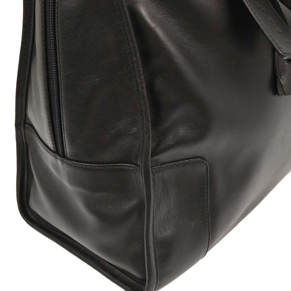 Loewe Black Leather Amazona 40 Handbag