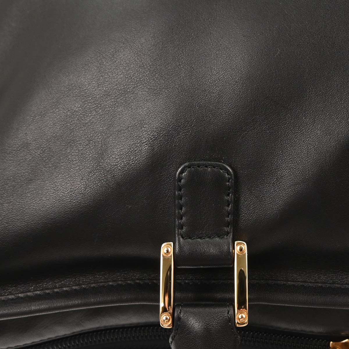 Loewe Black Leather Amazona 40 Handbag