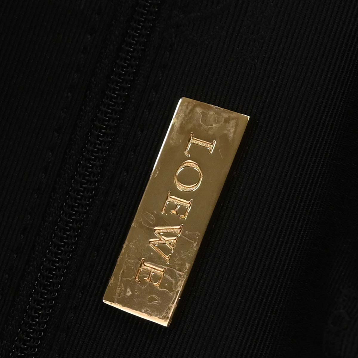 Loewe Black Leather Amazona 40 Handbag