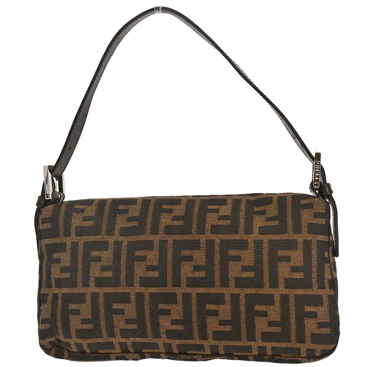 Fendi Brown Zucca Baguette Handbag