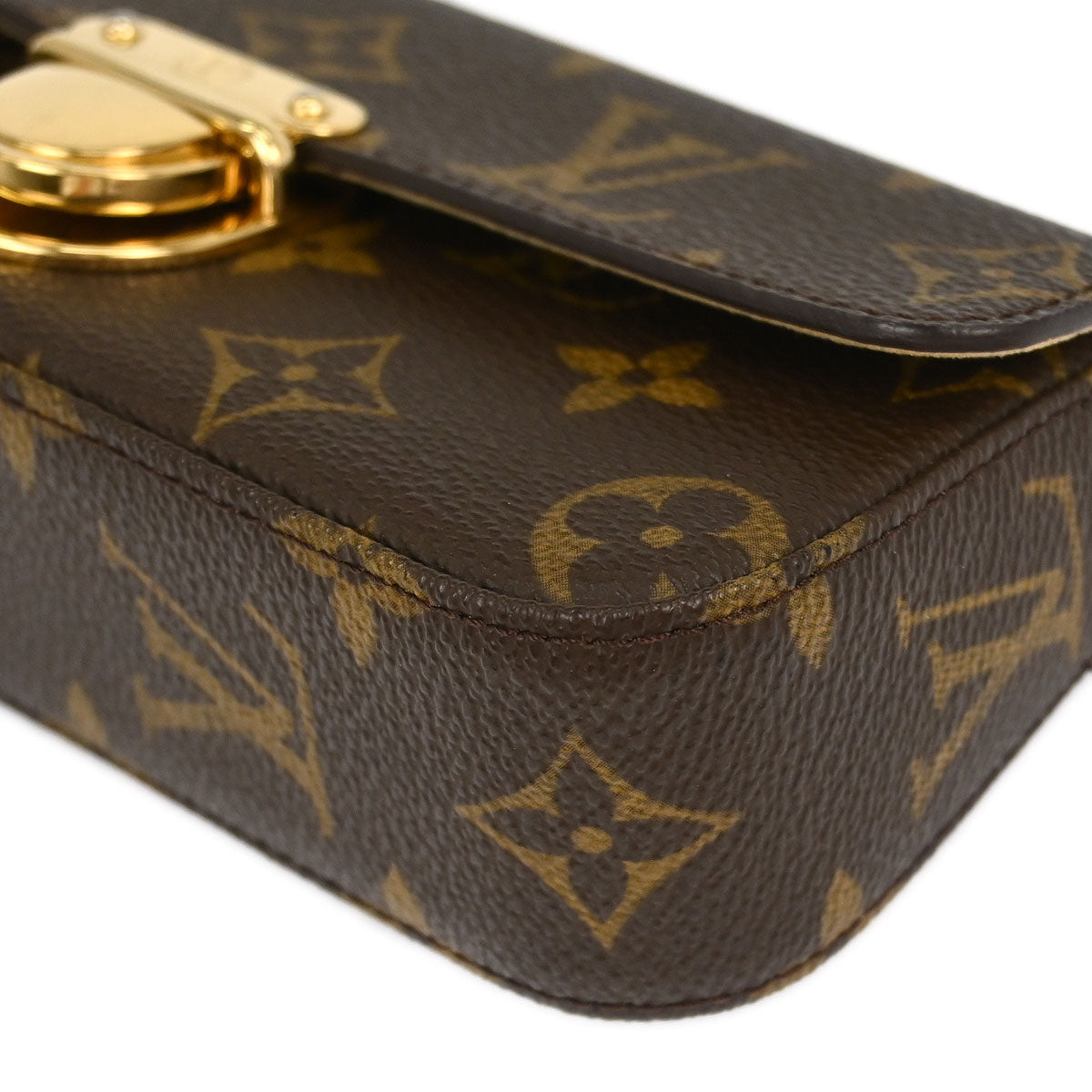 Louis Vuitton Monogram Pochette Lagoon Glasses Case M60008 Small Good
