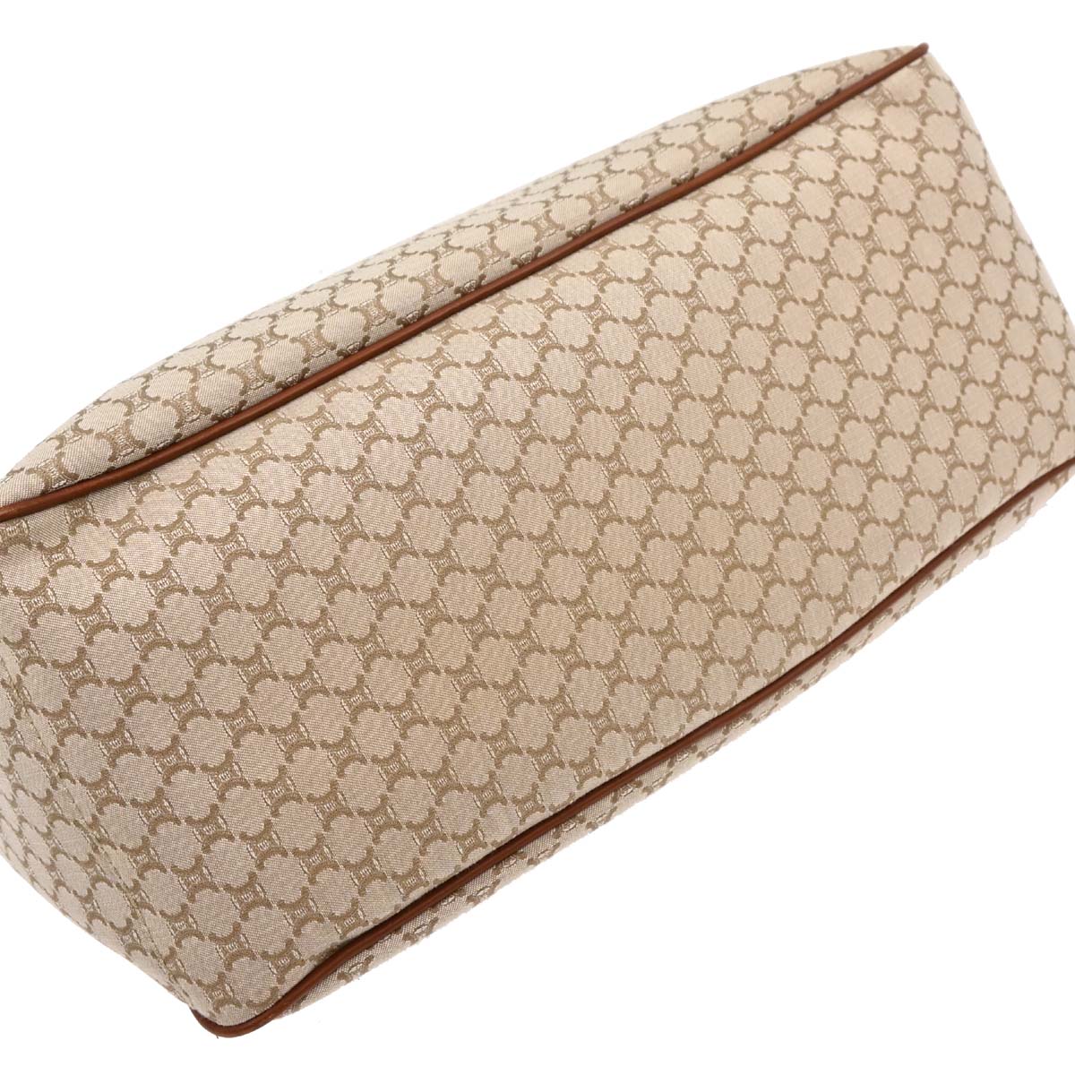 Celine Beige Canvas Macadam Boogie Tote Handbag