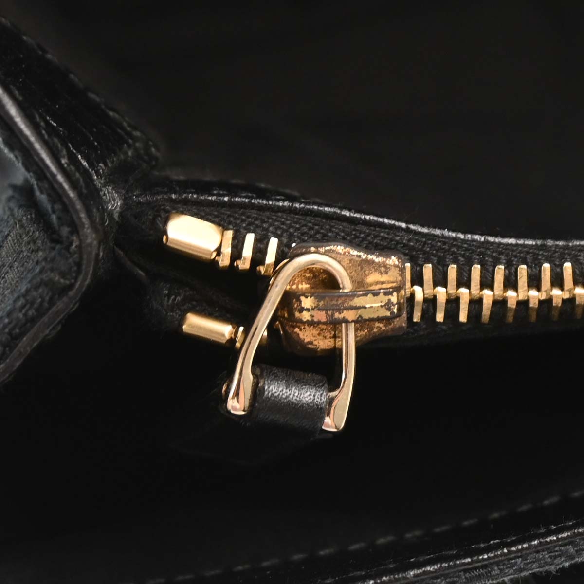 Gucci Black GG Sherry Tote Bag