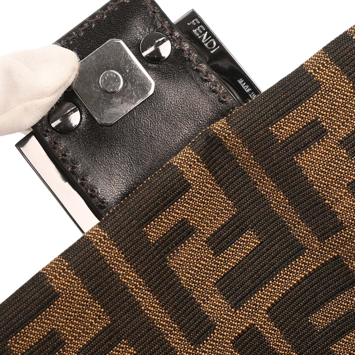 Fendi Brown Zucca Handbag