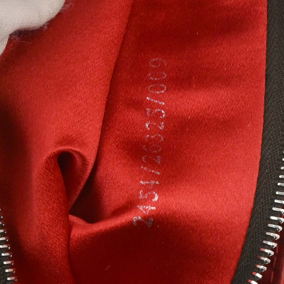 Fendi Red Beaded Mamma Baguette Handbag