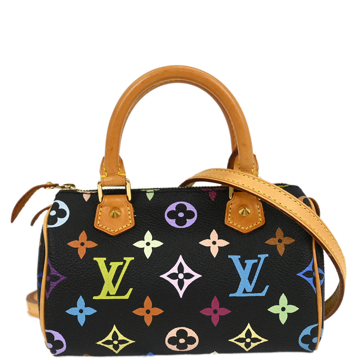 Louis Vuitton Multicolor Mini Speedy 2way Shoulder Handbag M92644