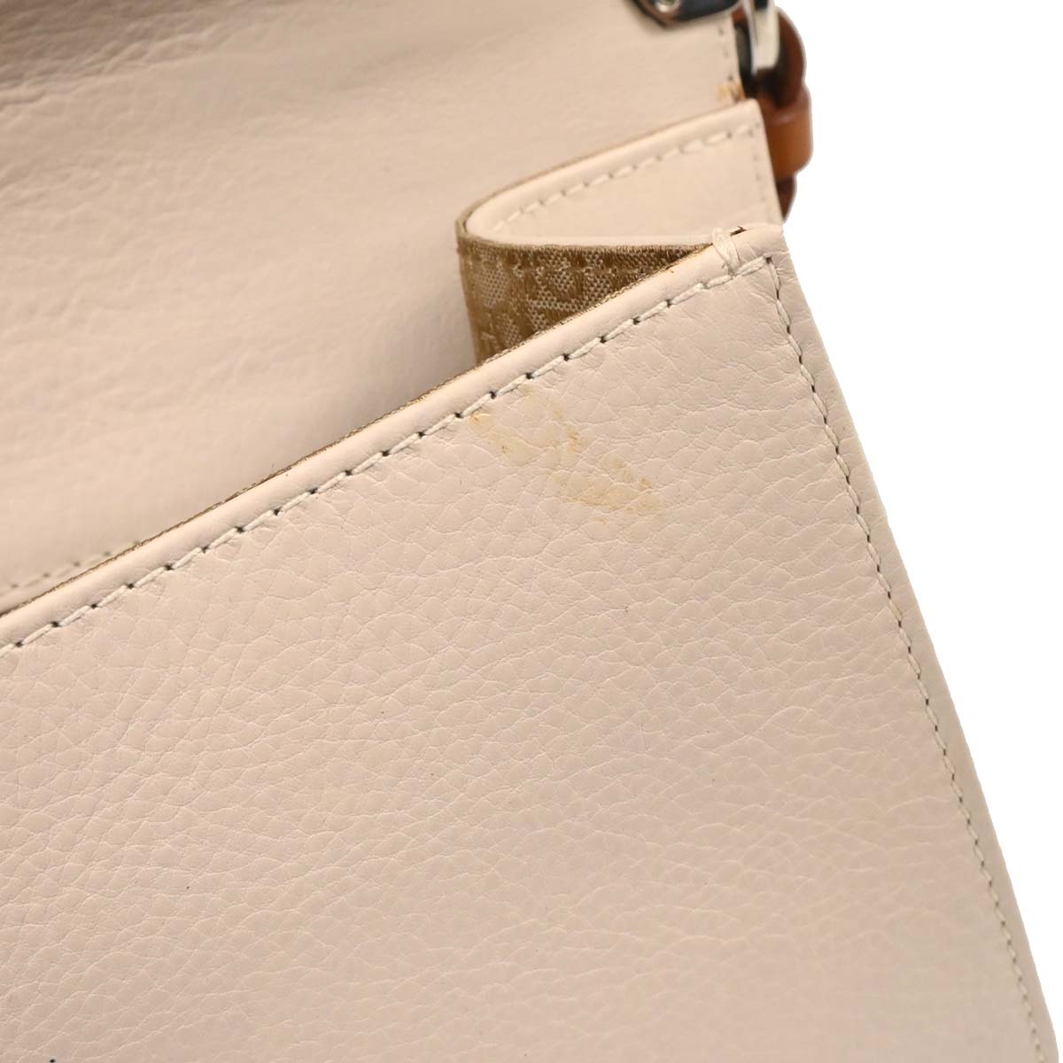 Christian Dior Brown Beige D Trick Shoulder Bag
