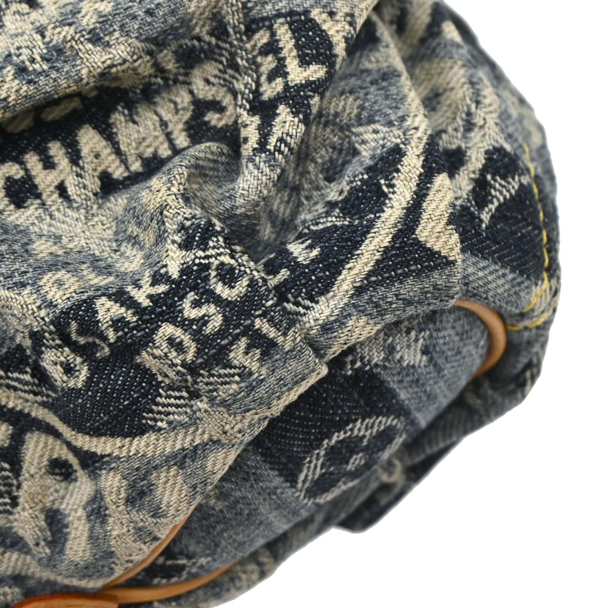 Louis Vuitton Blue Monogram Denim Mini Pleaty Raye Handbag M95333