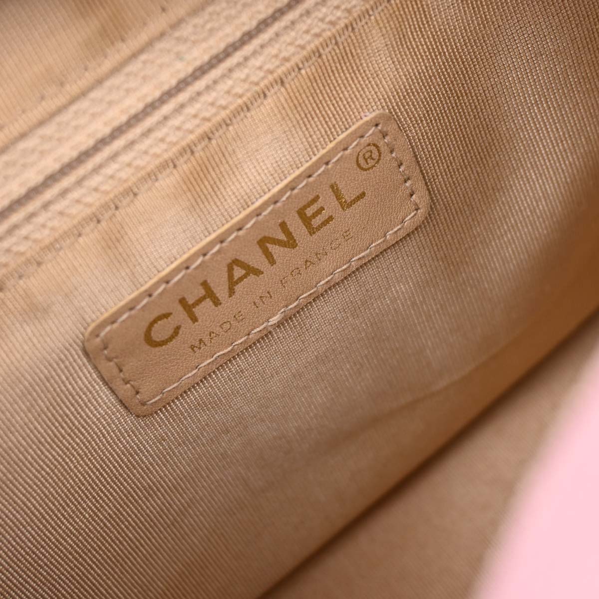 Chanel 2003-2004 Pink Caviar Bowling Bag