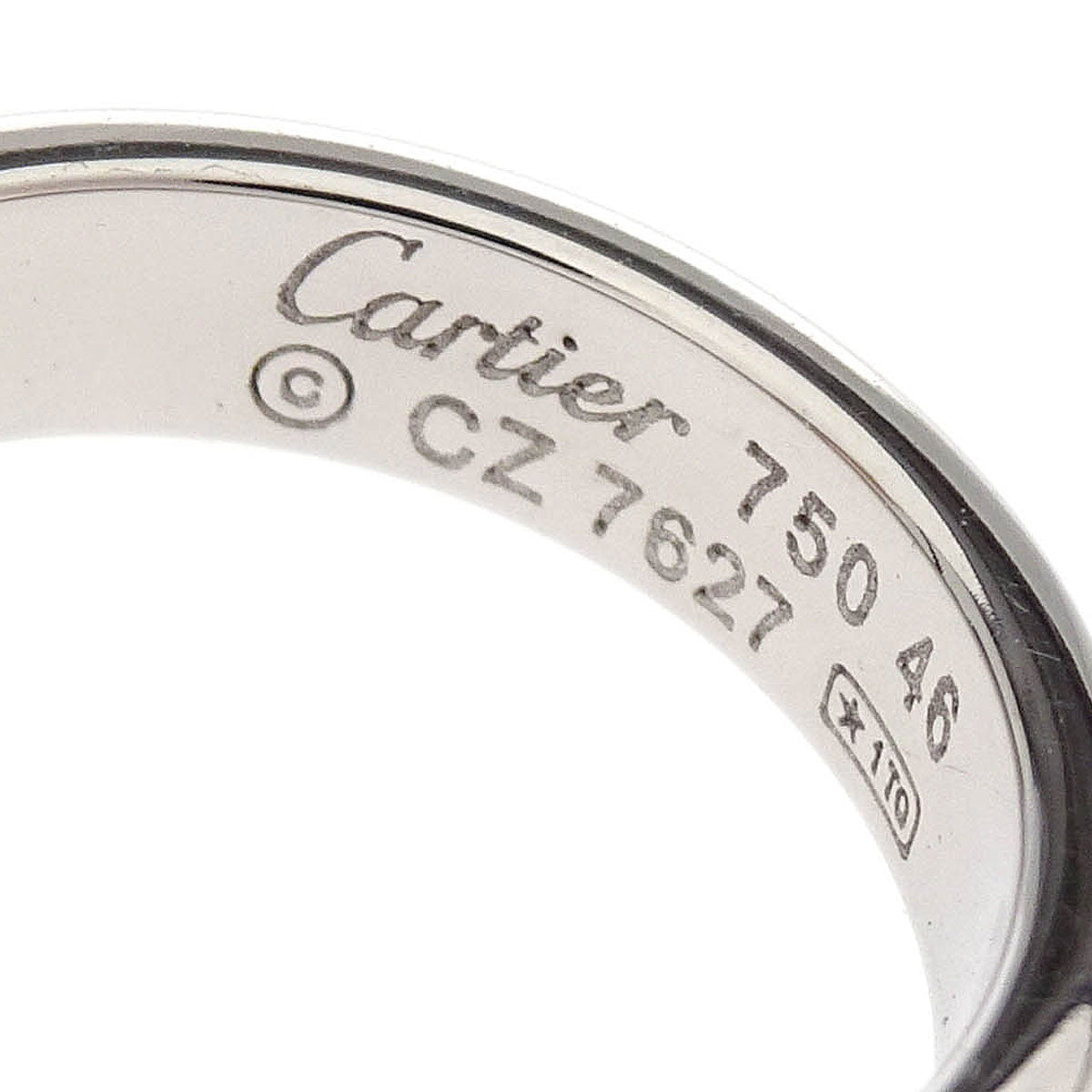 Cartier Happy Birthday Ring CZ7627 Au750 Silver #46