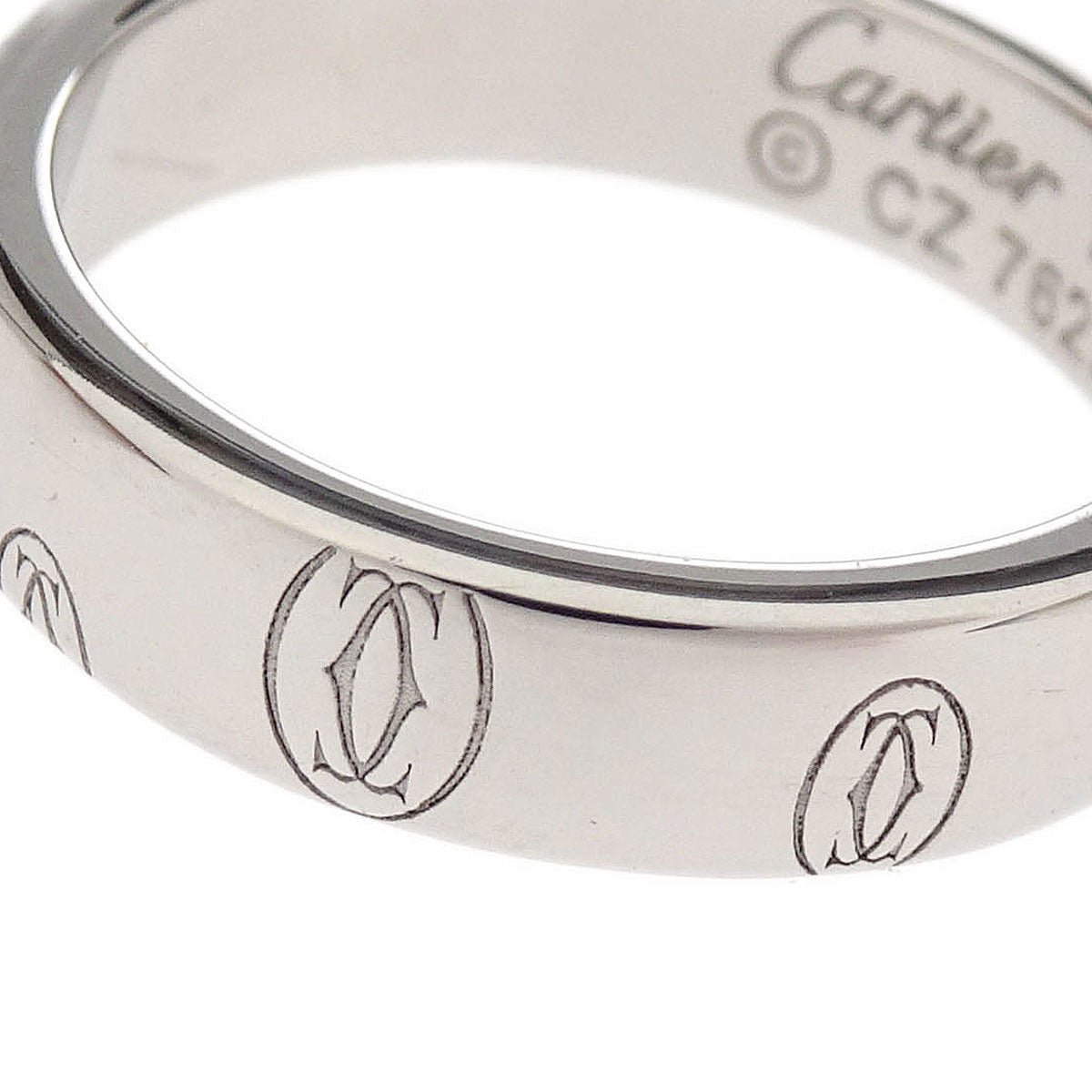 Cartier Happy Birthday Ring CZ7627 Au750 Silver #46