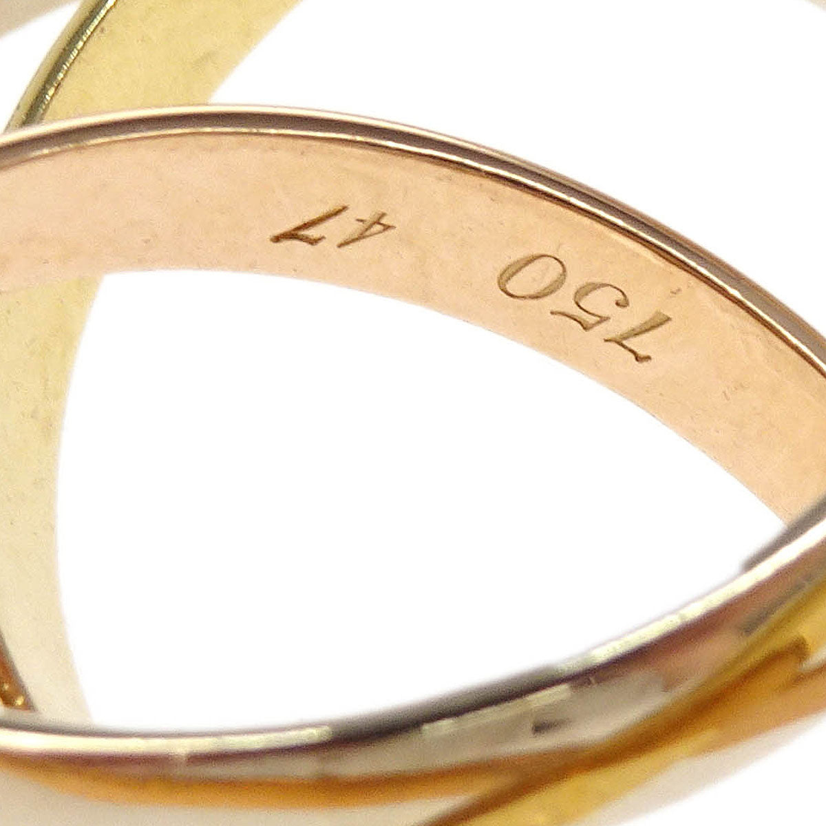 Cartier Trinity Ring Au750 AO847R #47 #50