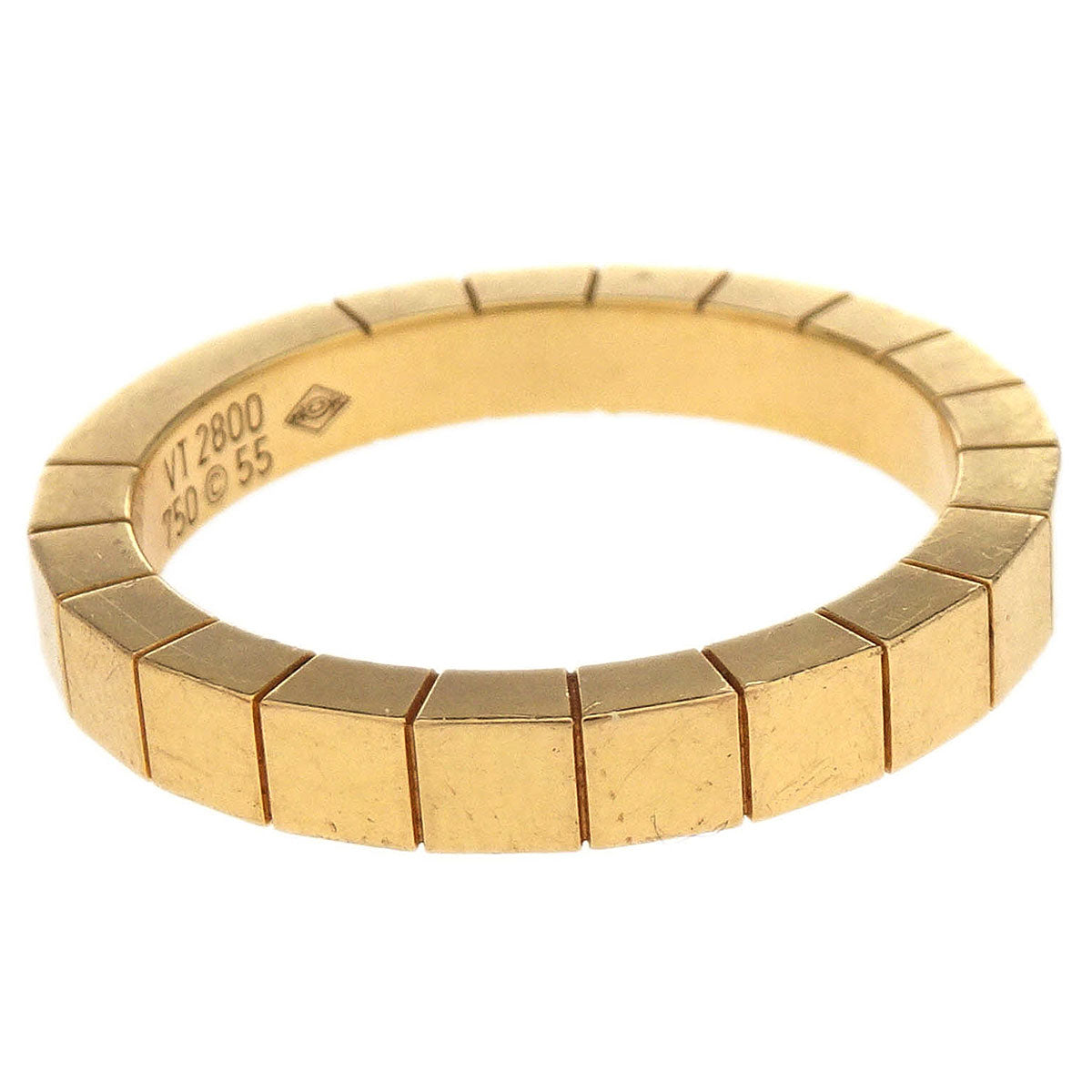 Cartier Lanieres Gold Au750 #55
