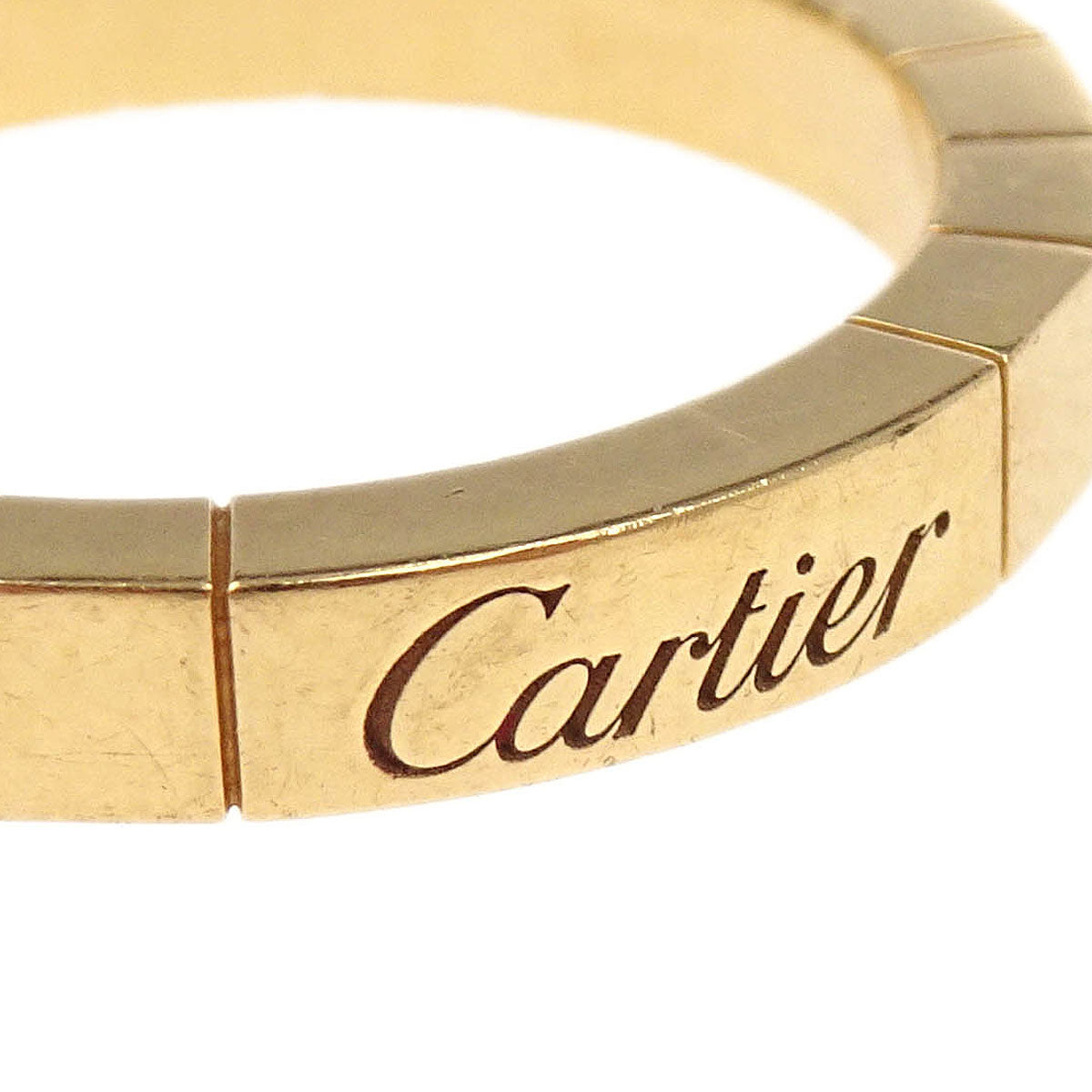 Cartier Lanieres Gold Au750 #55