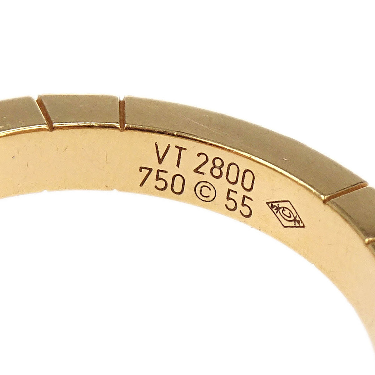 Cartier Lanieres Gold Au750 #55