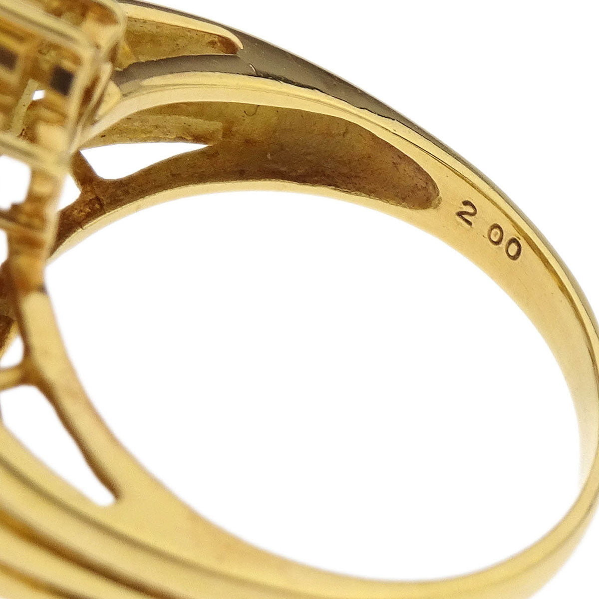 Ring Diamond 18K Gold #50