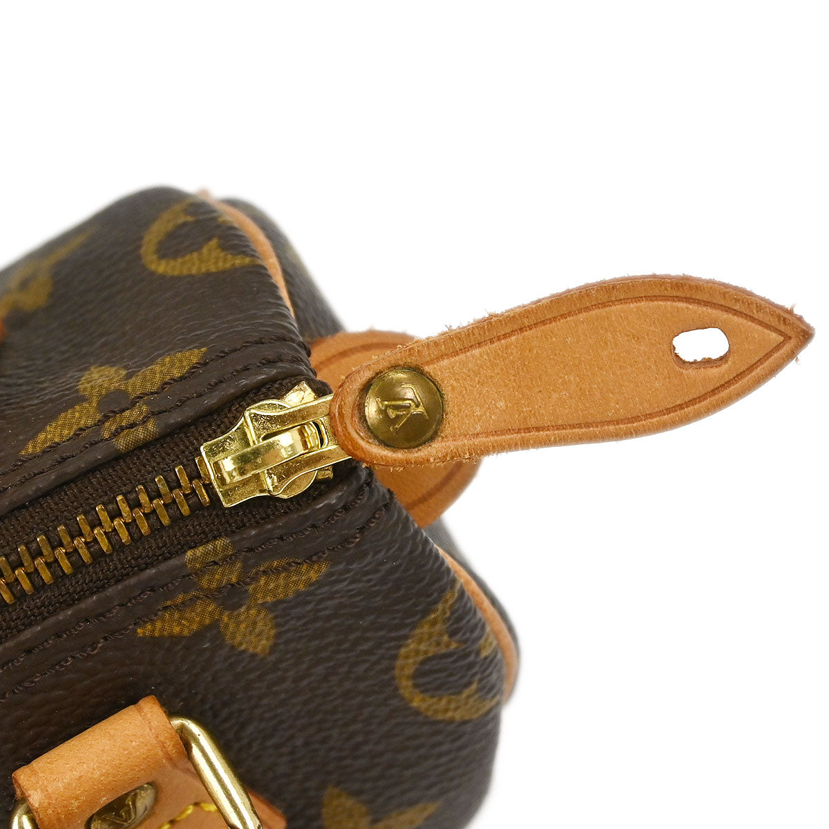 Louis Vuitton Monogram Mini Speedy Handbag M41534