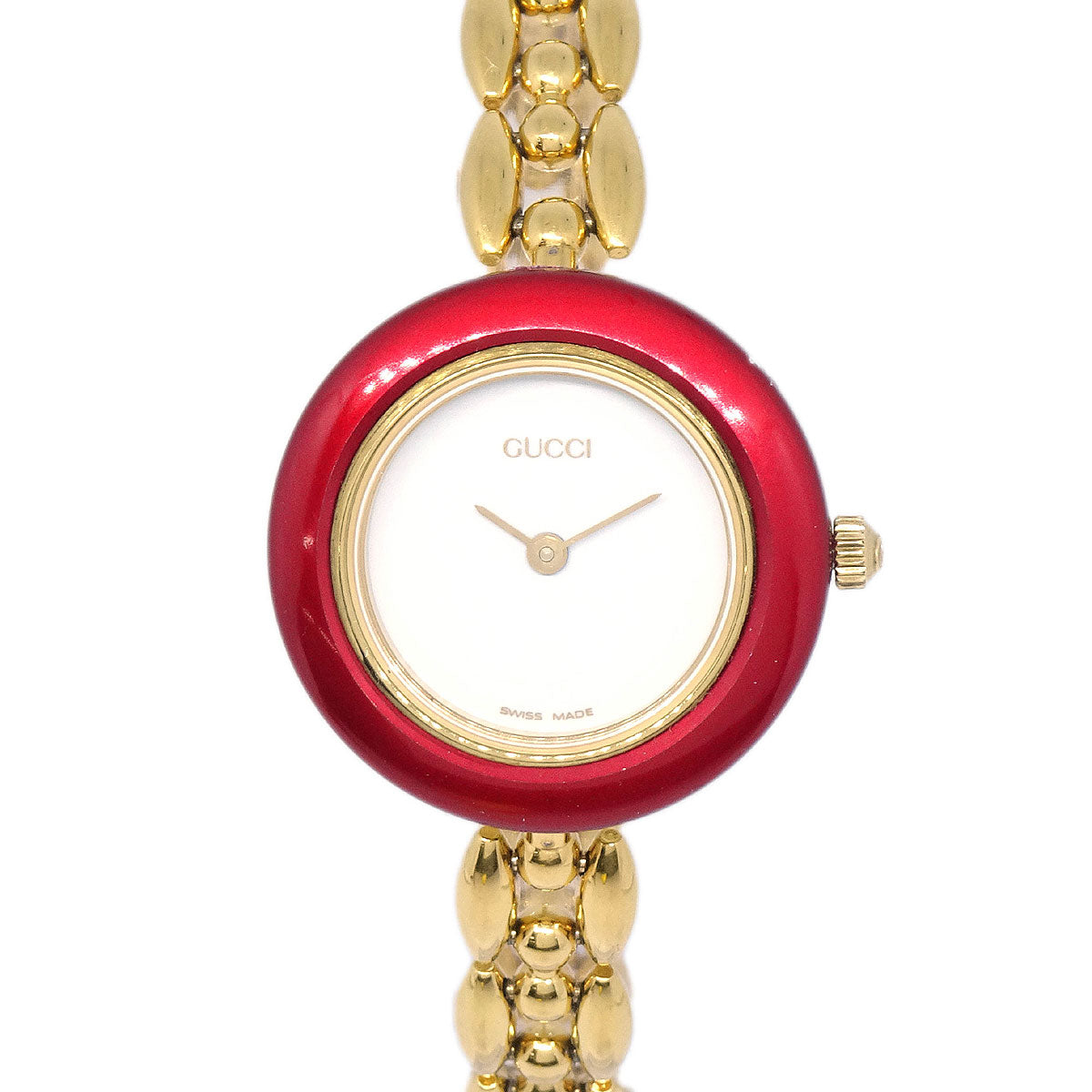 Gucci 11/12.2 Change Bezel Chameleon Quartz Watch SS