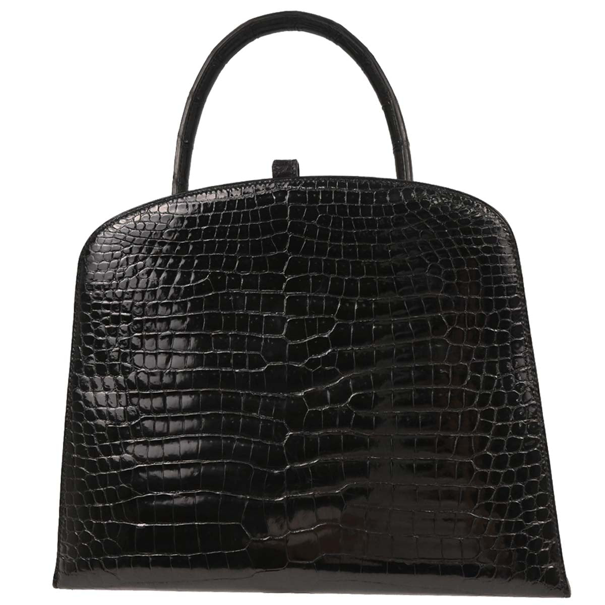Hermes * Black ぽろさす Dalvy 30 MM Handbag