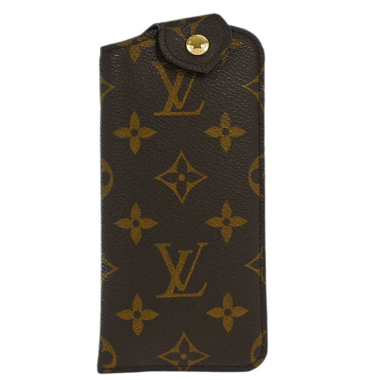 Louis Vuitton Monogram Etui Lunettes PM Glasses Case M66545 Small Good