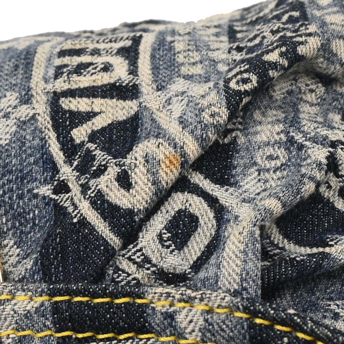 Louis Vuitton Blue Monogram Denim Mini Pleaty Raye Handbag M95333