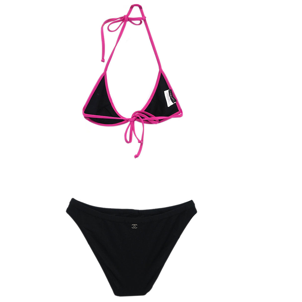 Chanel 2000 Swimwear Swimsuit Black 00T #36