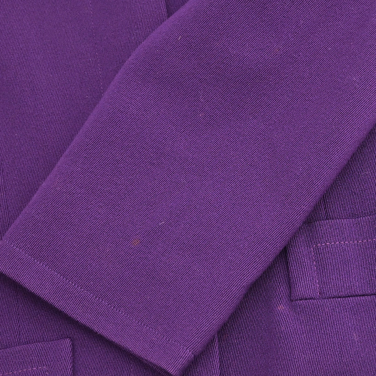 Celine #38 Setup Suit Jacket Skirt Purple
