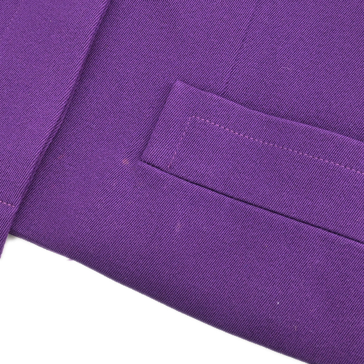 Celine #38 Setup Suit Jacket Skirt Purple
