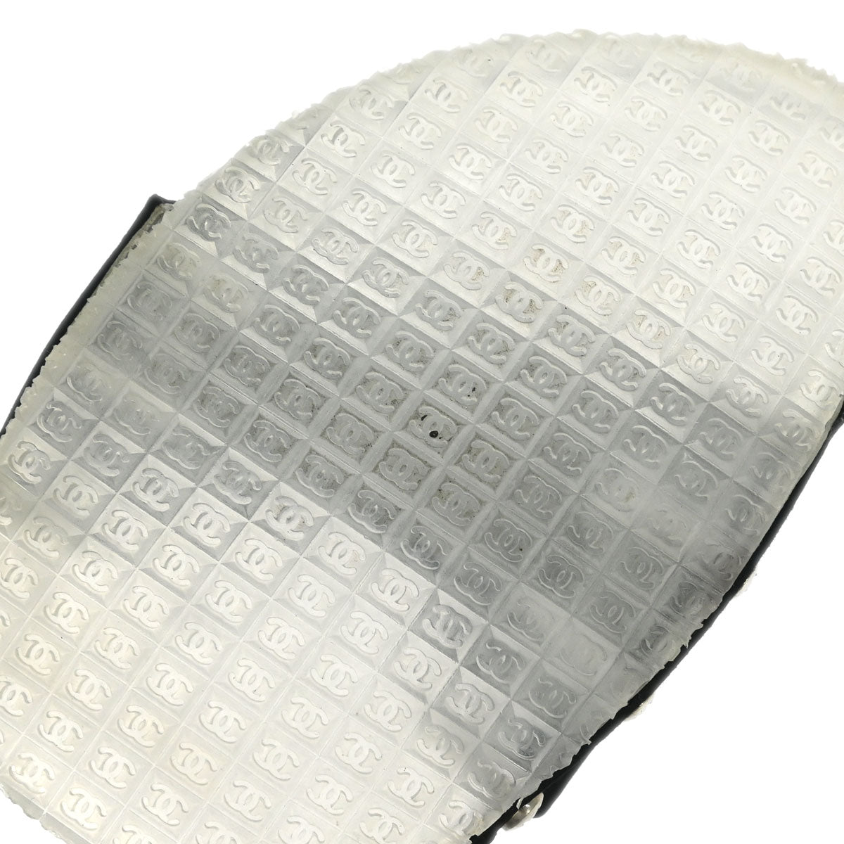 Chanel * Clear Acrylic Sport Line Shoes Sandals #36