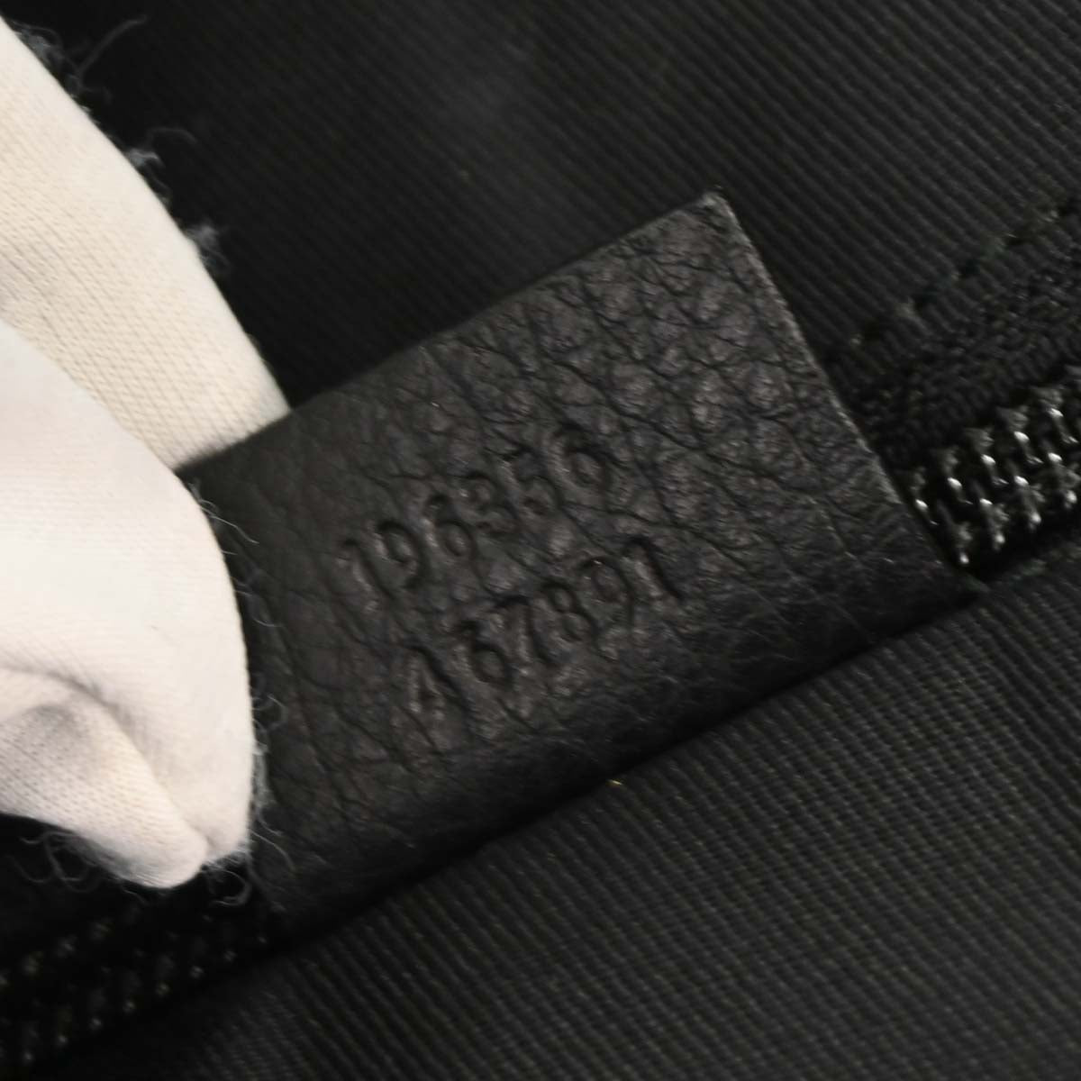 Gucci Black Canvas GG 2way Shoulder Duffel Handbag