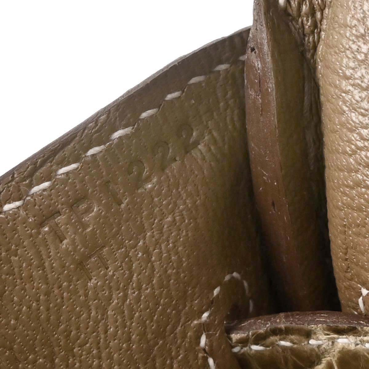 Hermes * Ficelle Niloticus Birkin 30 Handbag