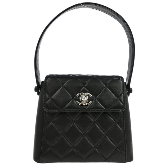 Chanel 1997-1999 Black Lambskin Handbag