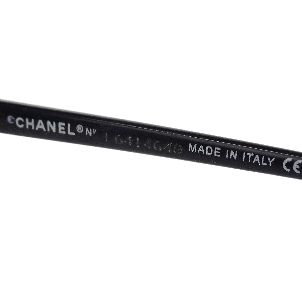 Chanel Sunglasses Eyewear Black Small Good