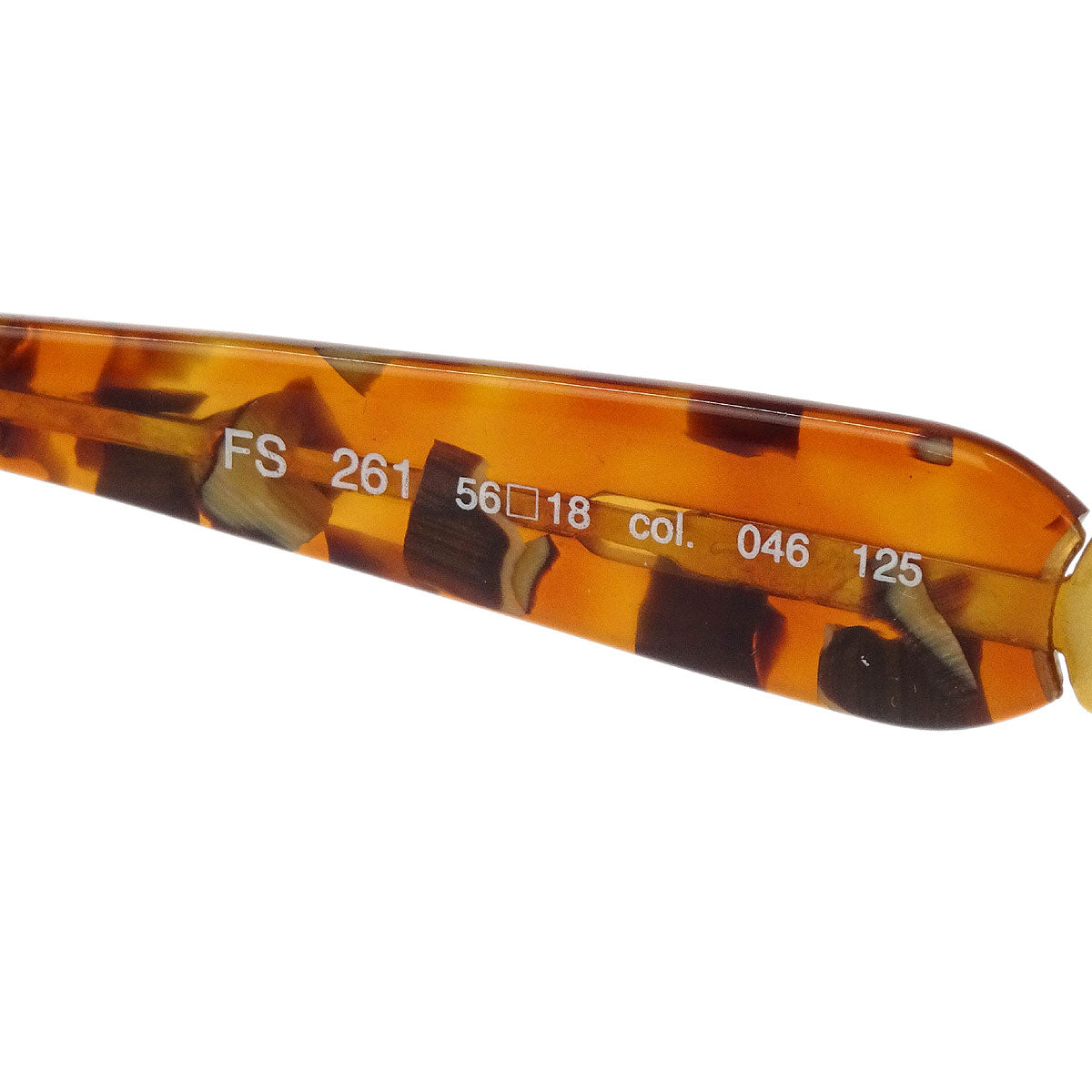 Fendi Sunglasses Eyewear Black Brown Small Good
