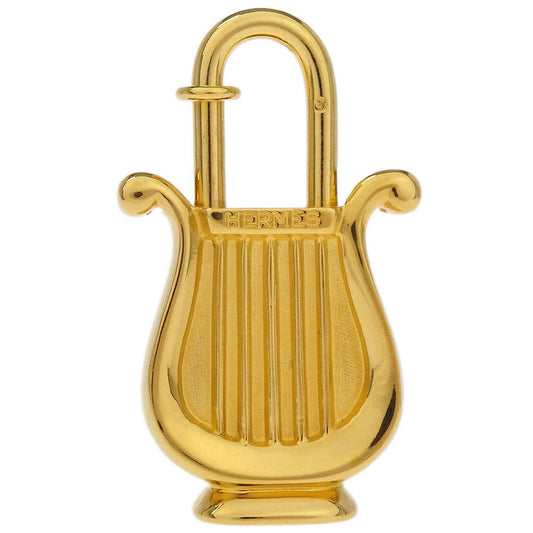 Hermes Harp 1996 Cadena Padlock Gold Small Good