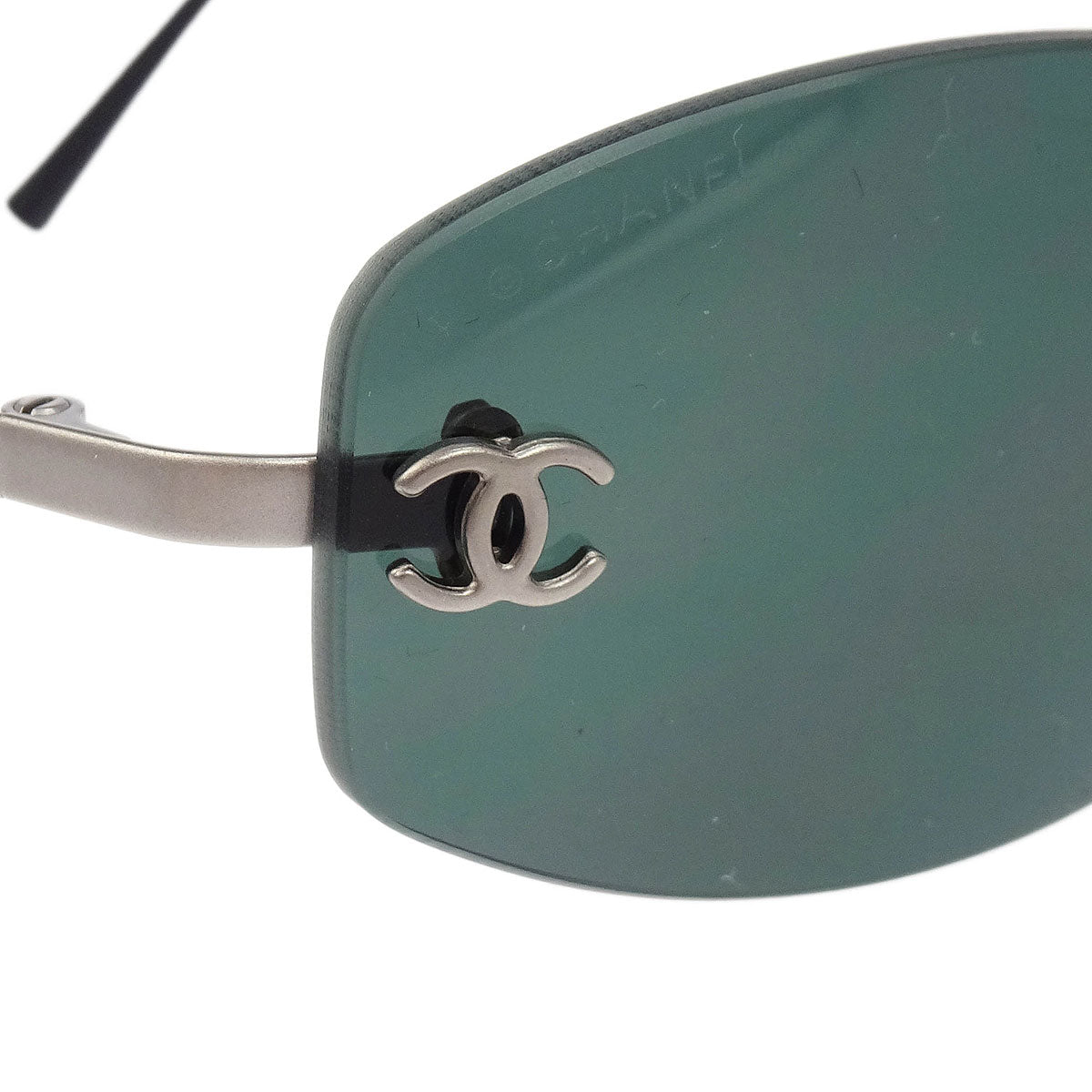 Chanel Sunglasses Eyewear Black Small Good