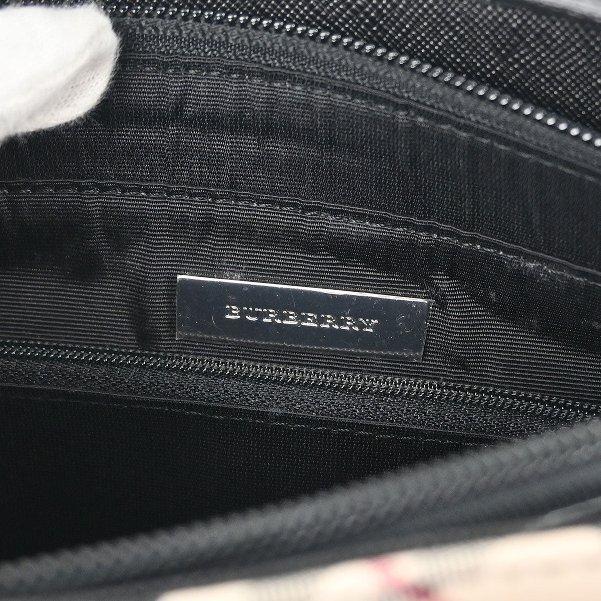 Burberry Beige Burberry Check Handbag