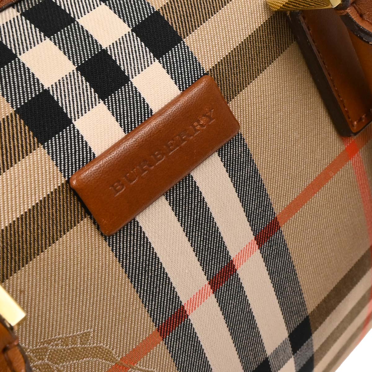 Burberry Beige House Check Handbag