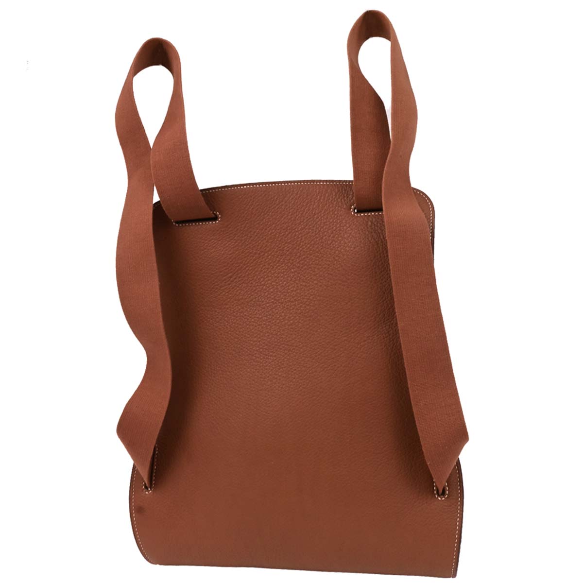 Hermes Gold Taurillon Clemence Sherpa Backpack